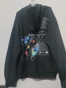 Unique Hoodie With Back Print Size L To Xl