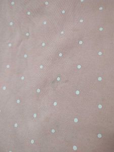 Cute Polka Dot Sweatshirt women's L size