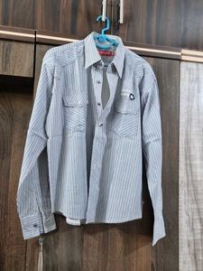 Casual Striped Shirt