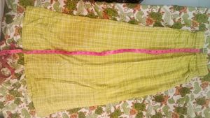 Green Checked Palazzo