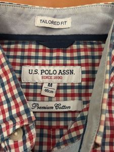 Men U.S. Polo Assn. Checkered Shirt