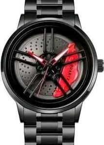 Black Wheel Design Watch