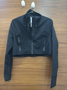 Black Cropped Jacket