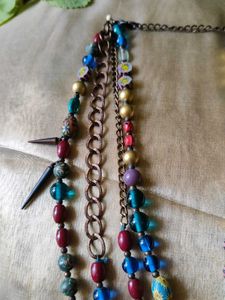Navratri Boho Layered Necklace