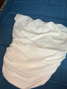 White Trendy Girly Top
