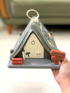 Tent Style Money Bank With DIY Stickers