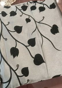 Leaf Print blackout curtains
