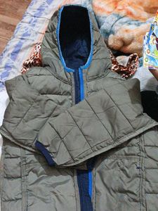 Kids' Padded Hooded Jacket