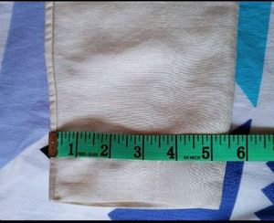 W Brand Off White ladies cigarette Pant