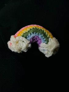 Crochet Rainbow Charm