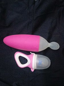 Baby Sukkur And Spoon Food Dispenser