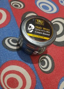 Brand New - Tru Hair &amp; Skin Hair Wax Anti-dandruff Cream Wax For Men
