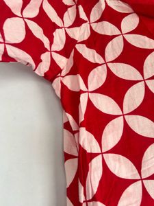 Red Kurta Set