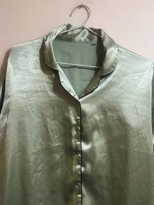 Pastel Green Nightsuit Women