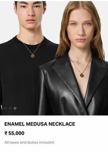 Versace Anti Tarnish Pendant Luxury 18k Plated