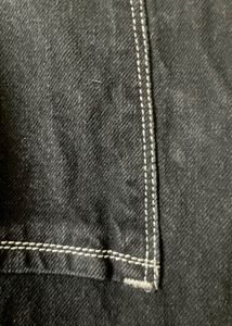 Men Cargo 6 Pockets Jeans Black Colour