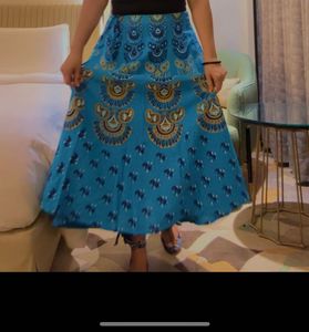 Wrap Around Ethnic Skirt