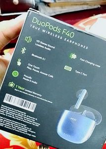 Mivi Earbuds - Blue