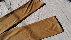 Brown Casual Pants