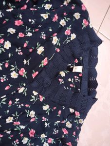 Floral Cinched Waist Top 😍