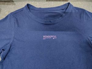 cotton Blue tshirt