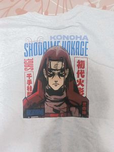 grey anime oversized sweatshirt