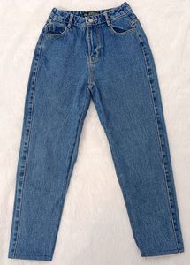 Ankle Length Zara Mom Jeans(Length=84 cm,34 inch)