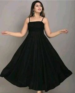 Elegant Black Maxi Dress
