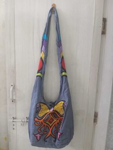 Sling Bag with Embroidery