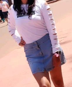 Styled Back White Top 🤍🤍