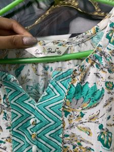 Floral Print brand  New Kurta Set