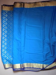 Mango Design Crepe Saree