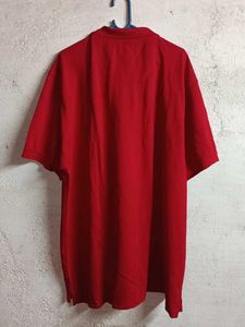 NEW ROADSTER Men&#39;s Oversized Polo T-shirt Red ♥️