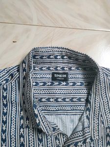 Branded Patterned Men&#39;s Shirt