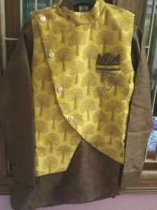 Men&#39;s Brown Kurta