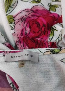 Floral Print Mini Dress