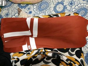 Brown&amp;White Half Hands T-Shirt In Good Condition