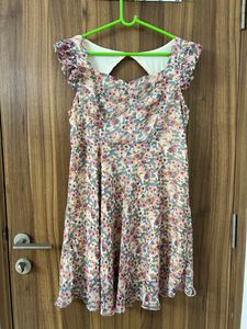 Cream Colour Pretty Dress