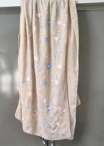 Embroidered Cotton Stole