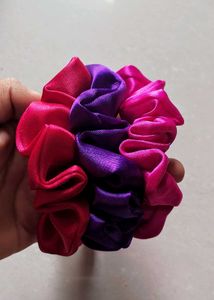 Best Quality Hair Scrunchies 🎀 5 Piece