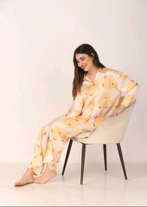 Cute Printed Pajama Set