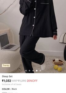 Black Sleep Set