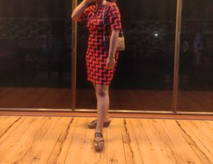 Red bodycon Dress
