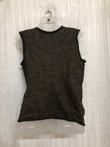 Dkny Jeans Black Sleeveless Top