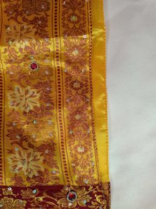 Yellow Semi Silk Saree 😍