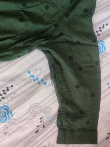 Green Polka Dot Shirt