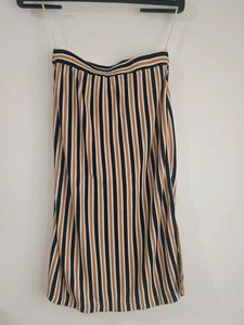 Striped Pencil Skirt