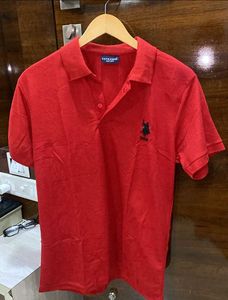 US Polo Red Tshirt Men