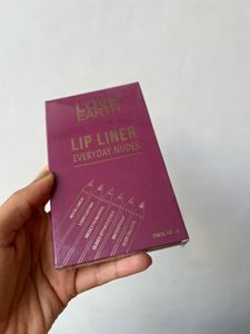 Love Earth Lip Liner - Everyday Nudes 6 pieces