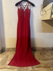 Elegant Red Gown